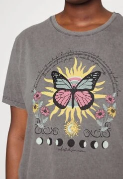 CLARE COLORFUL MYSTICAL - T-Shirt Print - Gray -Even&Odd 009acdb2ce9a4b42a3c1692c986c6dd9