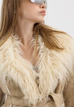 Even&Odd Classic Coat - Beige -Even&Odd 04836d05089f44d6b9cf1ada66611bfa