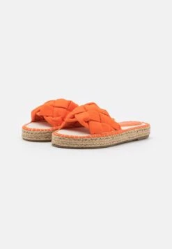 Even&Odd Pantolette Flach - Orange -Even&Odd 0bb58e5707a74ca293aed0c8076db724