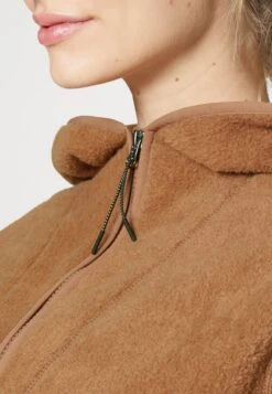 Fleecejacke - Light Brown -Even&Odd 0eda4e8ae11f4d2194464a2a6a359b5c