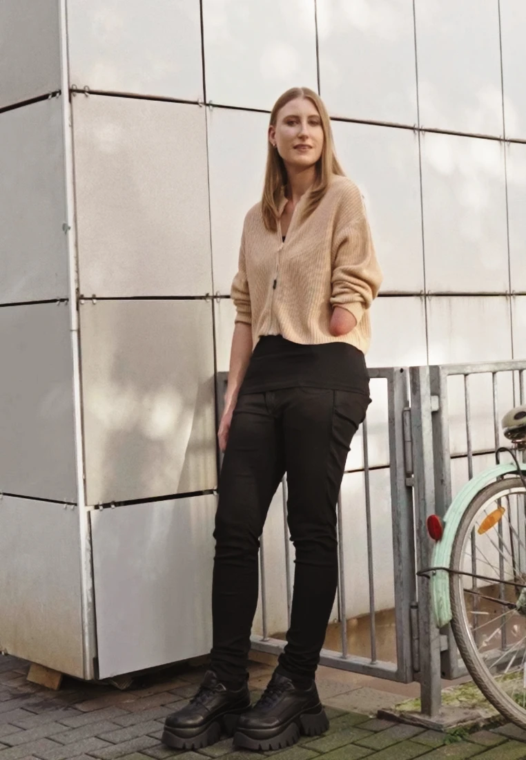 Even&Odd Jeans Slim Fit - Black Denim 2 Even&Odd Jeans Slim Fit - Black Denim – Bild 2