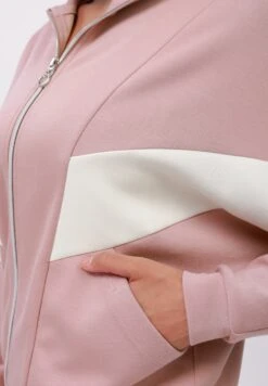 Even&Odd SET - Tracksuit - Dusty Pink/ecru -Even&Odd 1c361c6d04f74bdc83855c8a25e7ab43