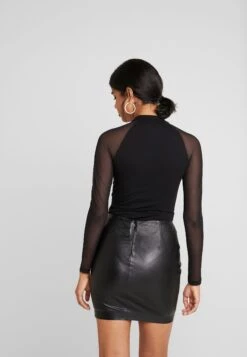 Even&Odd Long Sleeved Top - Black -Even&Odd 1cdbd838e9f344c1bcec2ccf483fe2a4