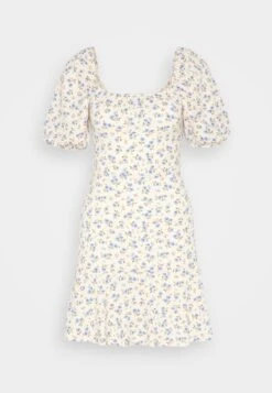 Even&Odd Freizeitkleid - Beige/blue/multi-coloured -Even&Odd 30df770461bb444b9623af0e4a16fc00