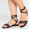 Even&Odd Riemensandalette - Black
