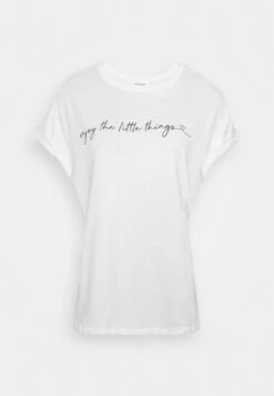 Even&Odd MANDALA ENJOY THE LITTLE THINGS TEE - T-Shirt Print - White 10 Even&Odd MANDALA ENJOY THE LITTLE THINGS TEE - T-Shirt Print - White -Even&Odd 36002838ae3544e0bae6297b26918a8a