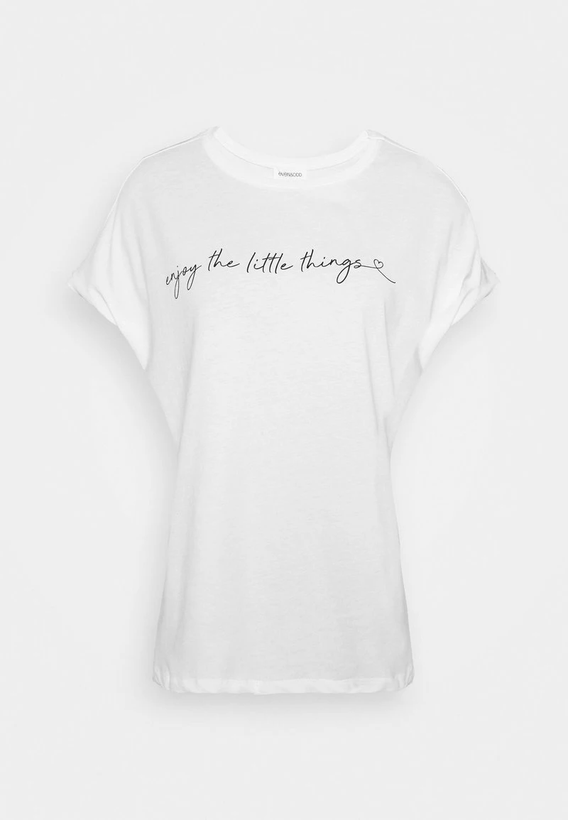 Even&Odd MANDALA ENJOY THE LITTLE THINGS TEE - T-Shirt Print - White 5 Even&Odd MANDALA ENJOY THE LITTLE THINGS TEE - T-Shirt Print - White – Bild 5