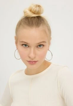 Even&Odd 2 PACK - Long Sleeved Top - White/black -Even&Odd 36a362d0f0c24e0fab22af7fab843fa9