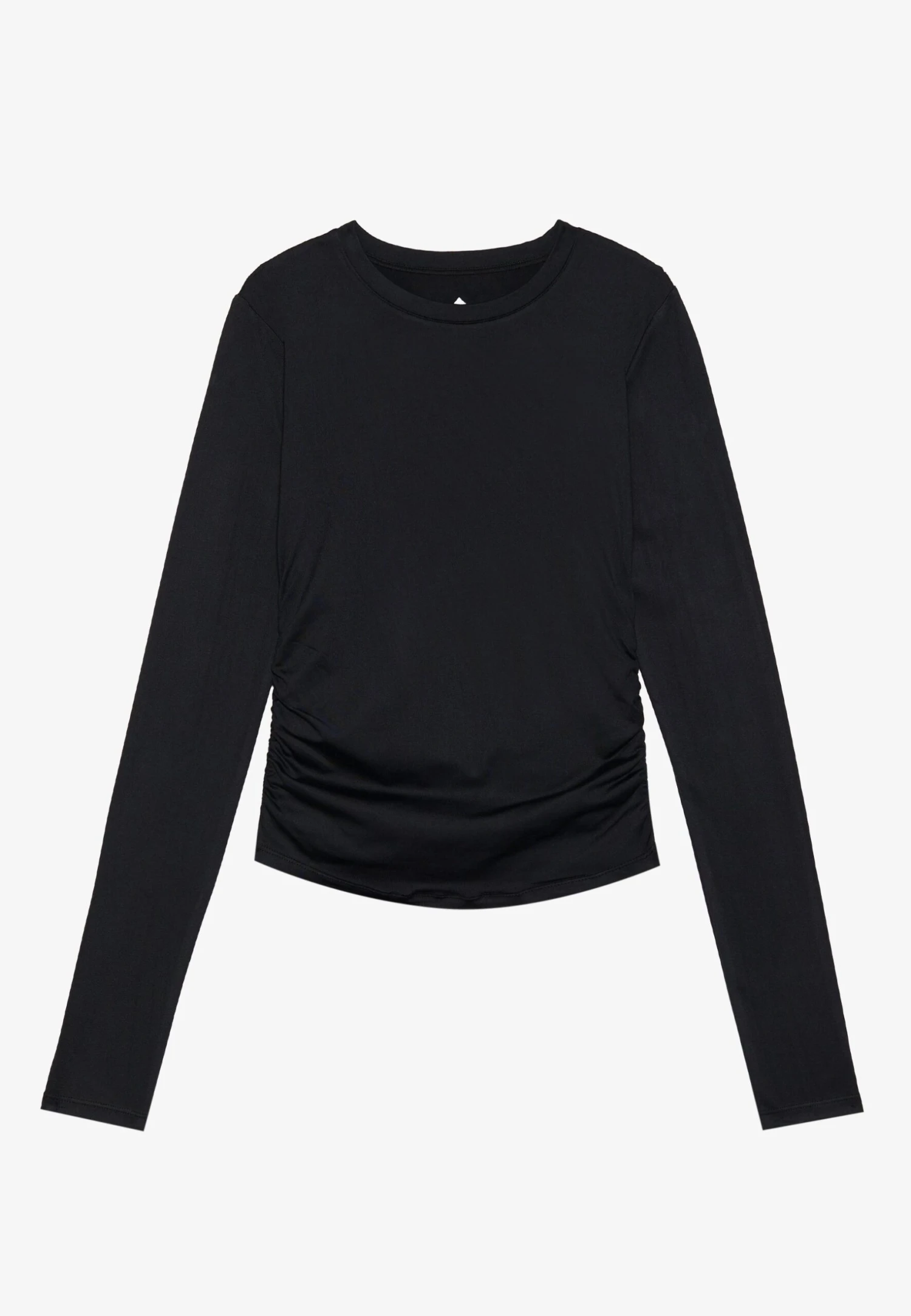 LONG SLEEVE TOP WITH SIDE RUCHING - Long Sleeved Top - Black 4 LONG SLEEVE TOP WITH SIDE RUCHING - Long Sleeved Top - Black – Bild 4