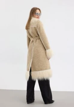 Even&Odd Classic Coat - Beige -Even&Odd 456b7ee1325b4579b3ae4a3382cff47a