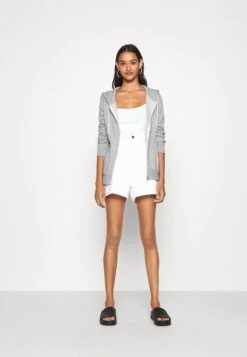 Even&Odd Sweatjacke - Mottled Light Grey -Even&Odd 4653ab8244914a6c8d7bae5475e2ef62