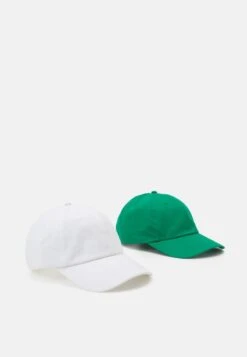 Even&Odd 2 PACK - Cap - White/ Green