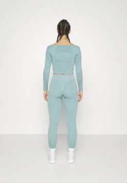 Tights - Blue-grey -Even&Odd 54961a2412dc4bb998703de7fd443689