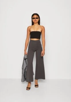 Even&Odd Stoffhose - Mottled Dark Grey -Even&Odd 60a6c030e4684136b741b5a7d41e8404