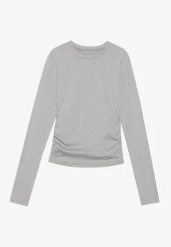 LONG SLEEVE TOP WITH SIDE RUCHING - Long Sleeved Top - Black 11 LONG SLEEVE TOP WITH SIDE RUCHING - Long Sleeved Top - Black -Even&Odd 74d51e0269a348a196ac929c016f8125