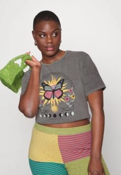 CLARE COLORFUL MYSTICAL - T-Shirt Print - Gray -Even&Odd 7b31ab804a8c4aaeb94bba35c36e0788