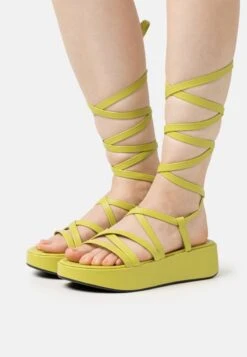 Even&Odd Plateausandalette - Green