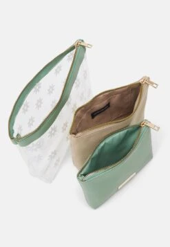 Even&Odd 3PACK - Kosmetiktasche - Green/ Khaki -Even&Odd 833e7d053d3044bd8f34f6ecce7dcda8