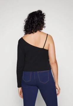 ASYMMETRICAL - Langarmshirt - Black -Even&Odd 83db21569f314f279de4aba6e02fc6bb