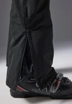 SKI PANTS WITH ADJUSTABLE BELT - Ski Pants - Black/light Pink -Even&Odd 954a2d8375fa4e72a3dce575e59a9d52