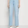 Even&Odd Jeans Straight Leg - Blue Denim