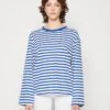 Even&Odd Langarmshirt - Blue/light Blue