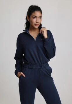 Even&Odd SET - Tracksuit - Navy -Even&Odd 9fd8771407994cff93420b9590688524