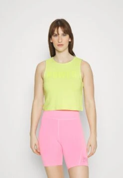 MUSCLE TANK - Top - Yellow