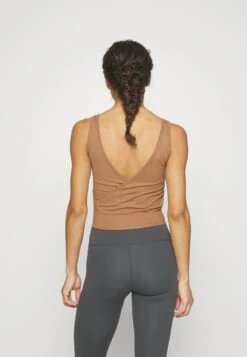 Top - Light Brown -Even&Odd a24f826cc0b14224b4697651ffd3e08e