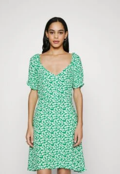 Even&Odd Freizeitkleid - Green/white