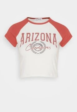 Even&Odd T-Shirt Print - White/red -Even&Odd b1433167b5d74e0ab382b1779ecfaf48