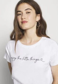 Even&Odd MANDALA ENJOY THE LITTLE THINGS TEE - T-Shirt Print - White 9 Even&Odd MANDALA ENJOY THE LITTLE THINGS TEE - T-Shirt Print - White -Even&Odd b79bfd8f100649eaa0366db7373f35b5