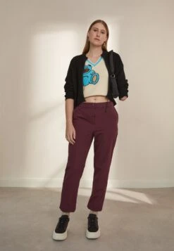 Even&Odd Stoffhose - Purple -Even&Odd cb2c838182c743ccb5b6249945442a1a