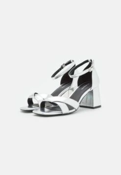 Riemensandalette - Silver -Even&Odd e0038da606de46d58b3ee9bcce3da2ea