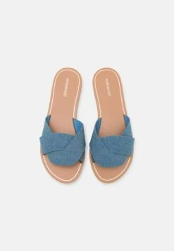 Even&Odd Pantolette Flach - Blue Denim -Even&Odd f00caf776de949f59b53603e7e36bc94