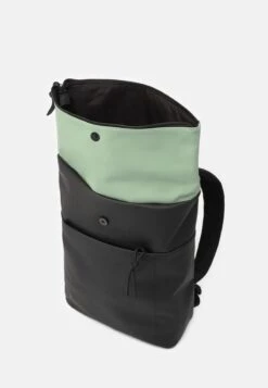Even&Odd Tagesrucksack - 802 - Black_602 - Green -Even&Odd f5ca3ac6969e4632a16ce80eeb2f59bc