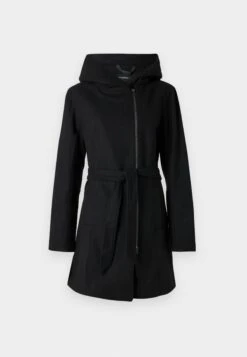 Even&Odd Short Coat - Black -Even&Odd ffb3b7b3a7cf48eaa42b3b61a779a332